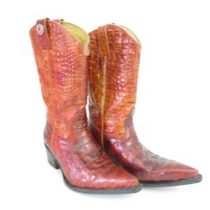 Rogers Leather Cowboy Farm Boots